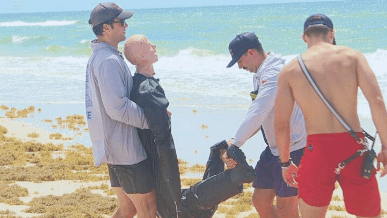 beach driving safety