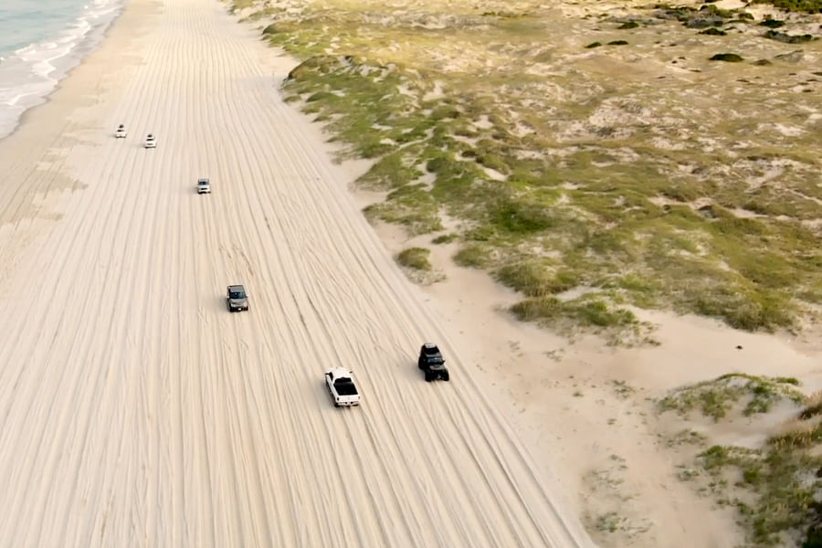 Outer Banks beach driving area