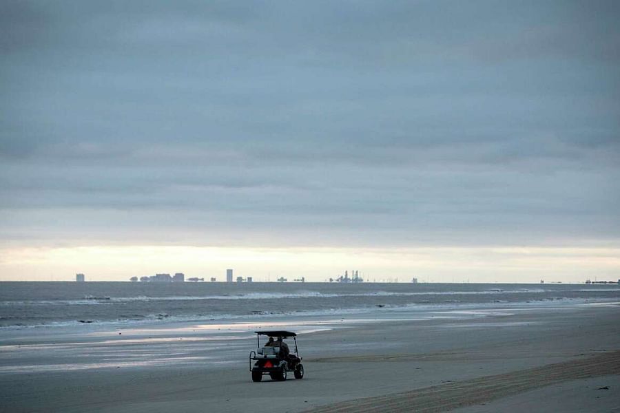Crystal Beach Bolivar Peninsula vehicle access