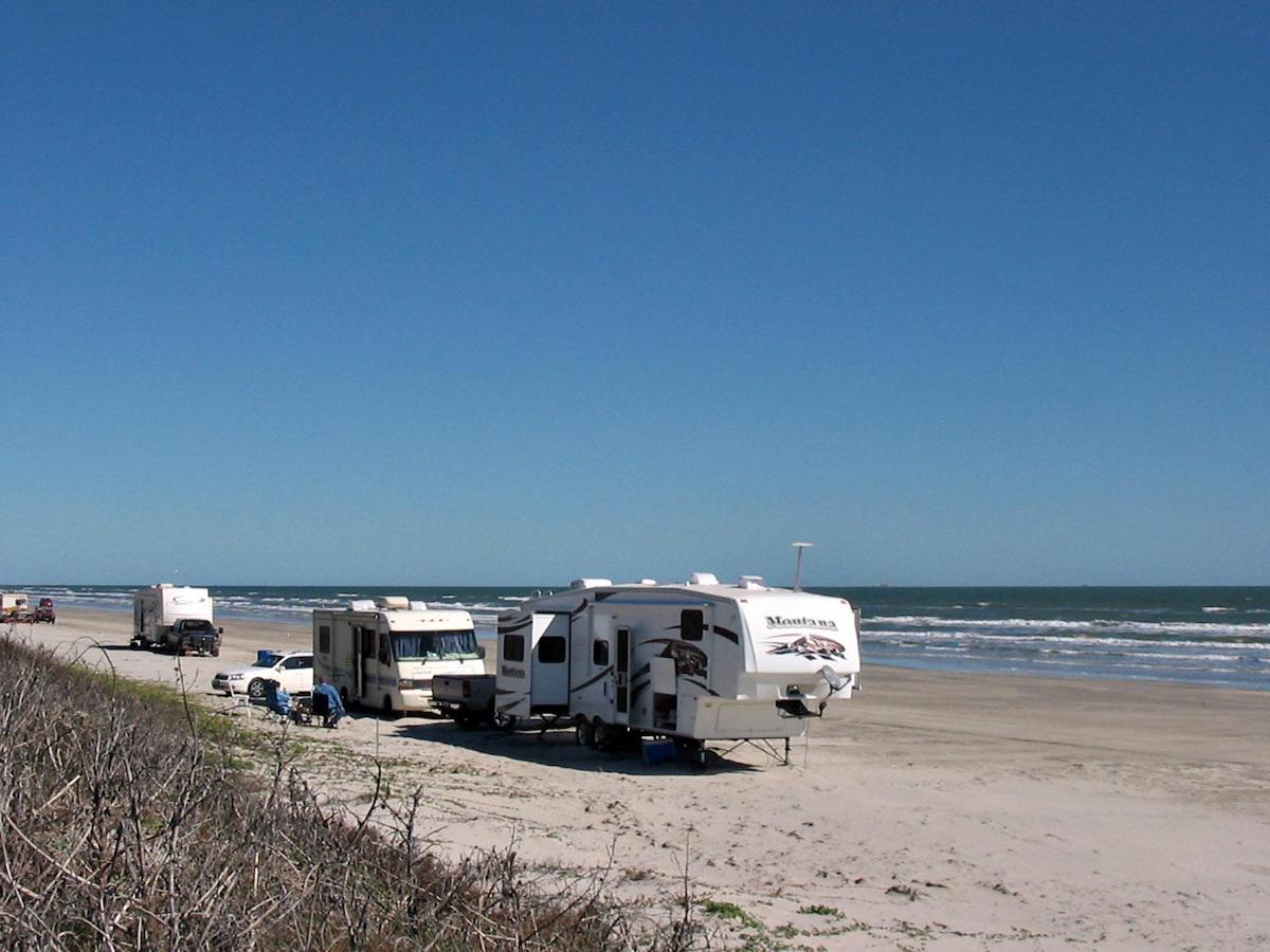 Padre Island National Seashore vehicle beach access