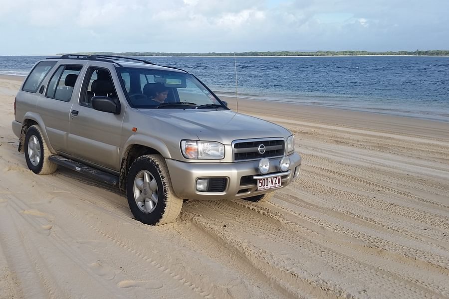 Fraser Island beach driving