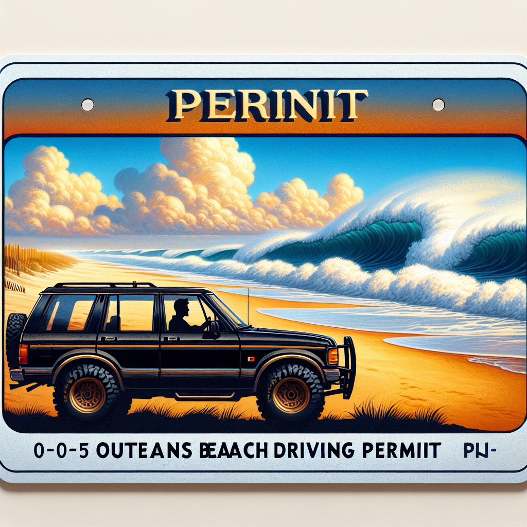 Outer Banks beach driving permit