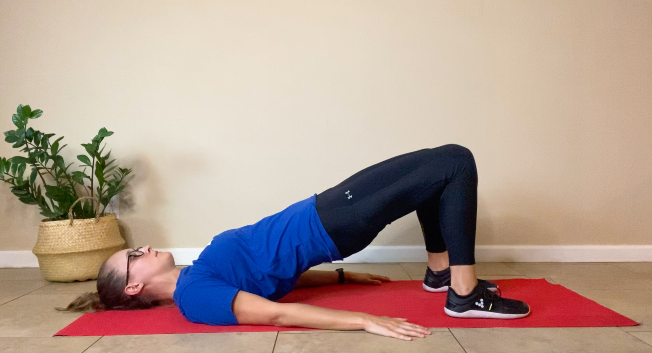glute bridge exercise