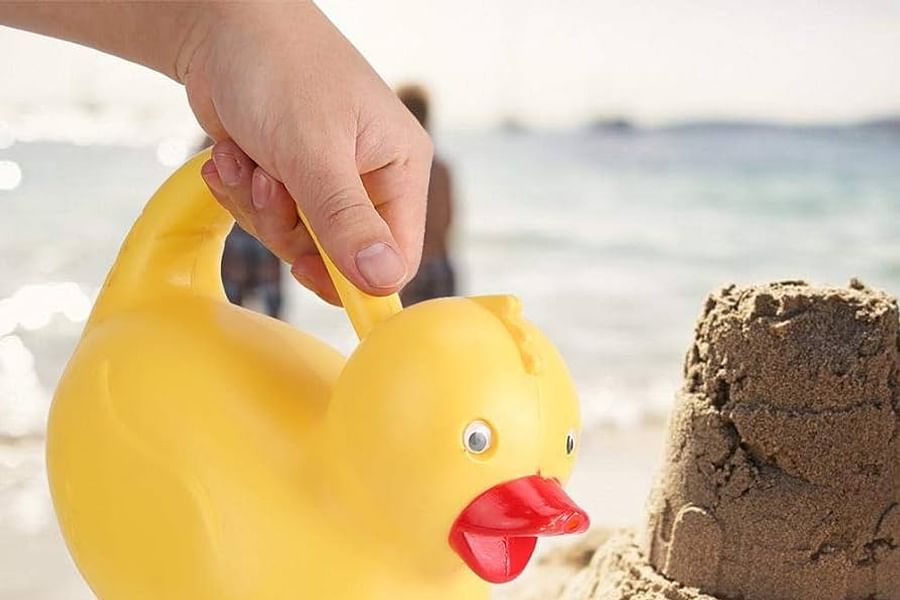 kids beach watering can