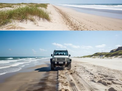 A Comparison of Grayton Beach and Outer Banks: Where Can You Drive on the Beach?
