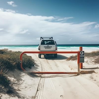 Access Granted: Finding Vehicle Entry Points for Beach Driving