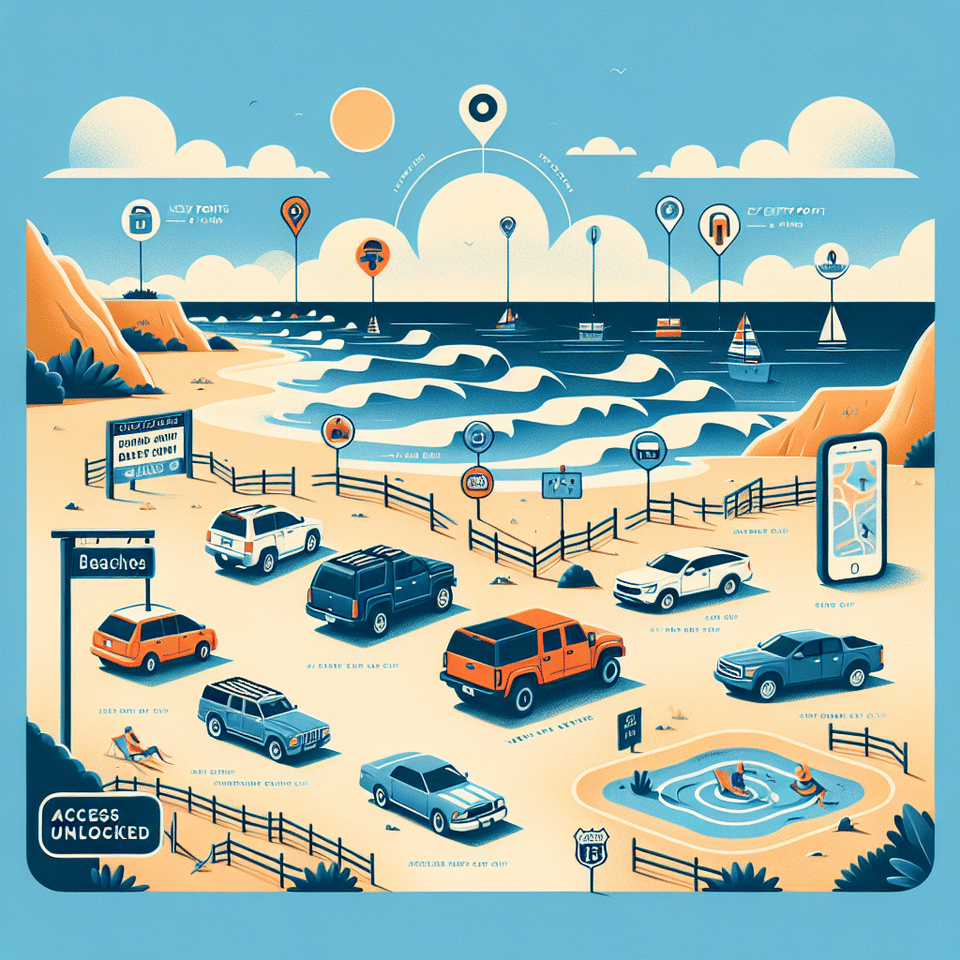 Access Unlocked: Key Entry Points for Vehicle-Friendly Beaches Across the US