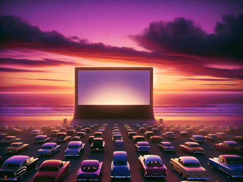 Beach Drive-In Theatres: Combining Classic Entertainment with Scenic Beachfront Views