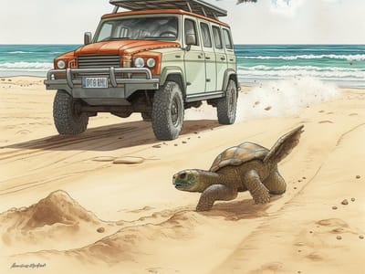 Beach Driving and Wildlife Protection: How to Safely Share the Sand with Coastal Animals
