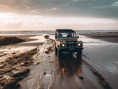 Beach Driving During High and Low Tides: What to Expect and How to Prepare