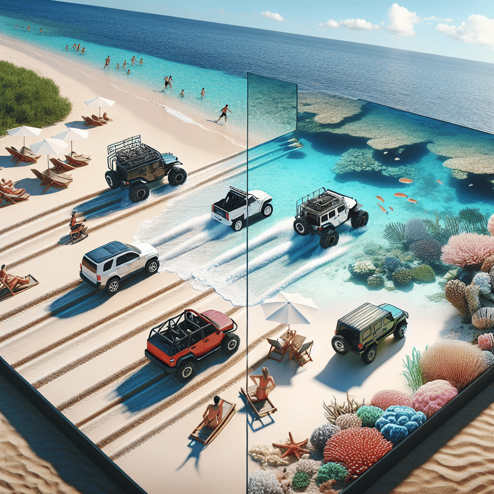 Responsible Reefs and Rides: Balancing Beach Driving Fun with Coral Reef Protection