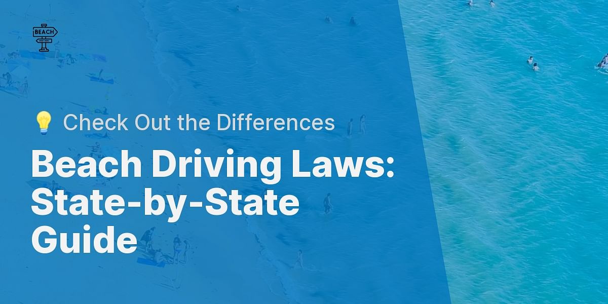 Are beach driving laws the same in every state?