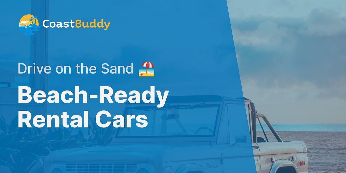 Can I drive a rental car on the beach?