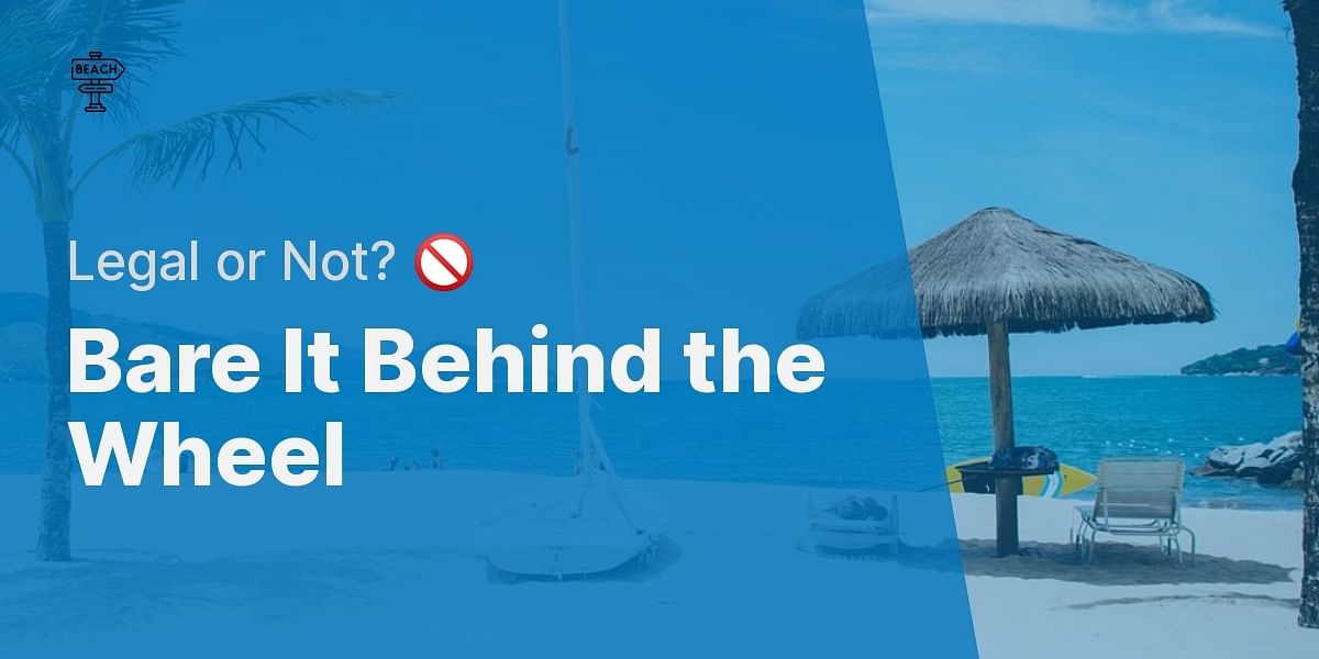 Is it legal to drive shirtless in New Jersey beaches?